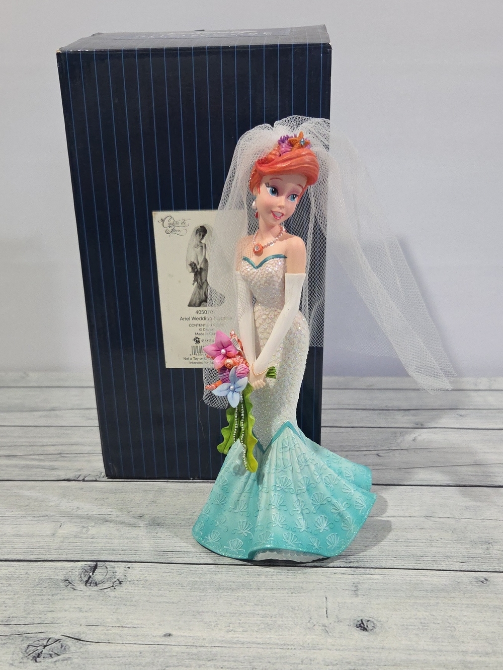 Disney Showcase Enesco Ariel Bridal Figurine